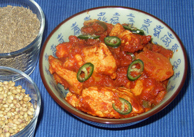 Ingwer-Chili-Huhn