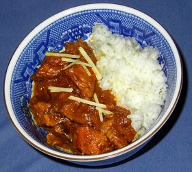 Burmesisches Schweine Curry