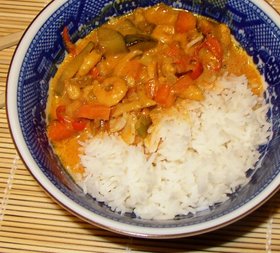 Kokos Krabben Suppe