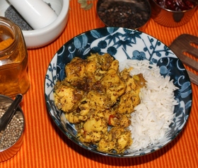 Weißes Murgh Curry