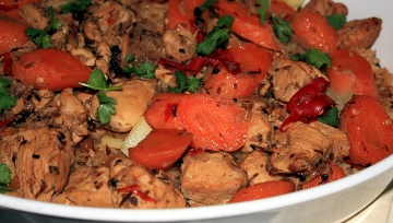 Hühnchen Pilau
